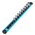 Magnetic Socket Organizer 1/4-inch Aluminum Alloy Socket Rail (No