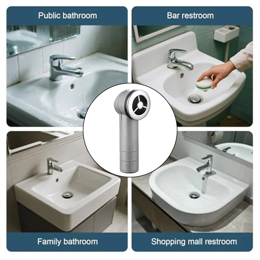 Kitchen Sink Drain Pipe Accessory 2in1 For Easy Disposal And Smell