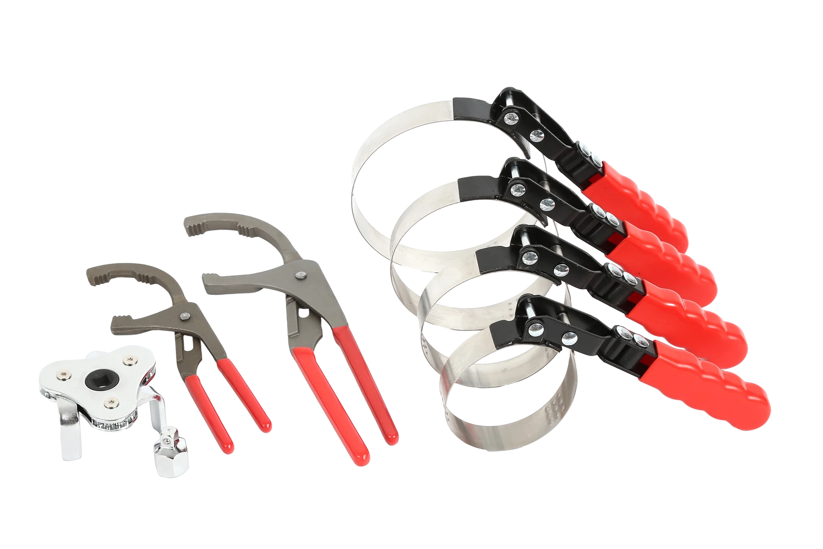 Oil Filter Wrenches Set, Oil Filter Removal Tools 2-3/4" - 5-1/4", 4/ 5/ 7/ 9pcs