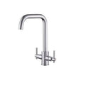 Orsay Twin Lever Sink Mono - Chrome