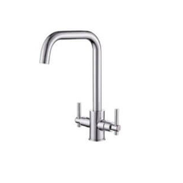 Orsay Twin Lever Sink Mono - Chrome
