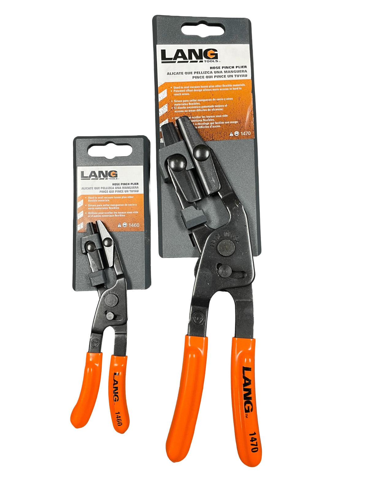 Lang Hose Pinch Plier Set 6" & 10"