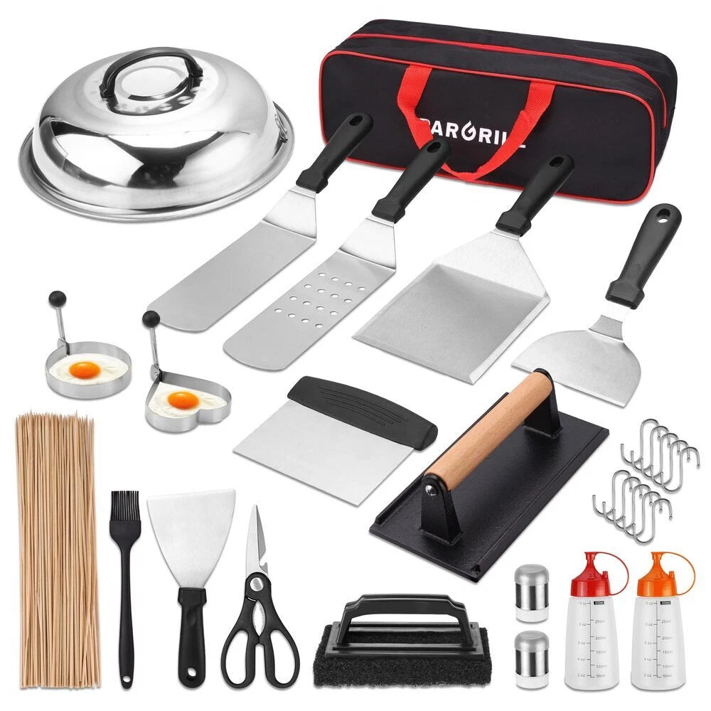 Pargrill Griddle Accessories Kit Grilling Set Flat Top Grill