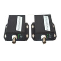 Black Network Rj45 Bnc Ip Over Coaxial Extender Adapter Accessories