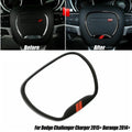Steering Wheel Trim Cover For Dodge Charger 2015-2020 Car Parts