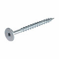 Fastcap Powerhead Wood Screws, 2.5" 2-1/2" Length, Zinc Finish, 150
