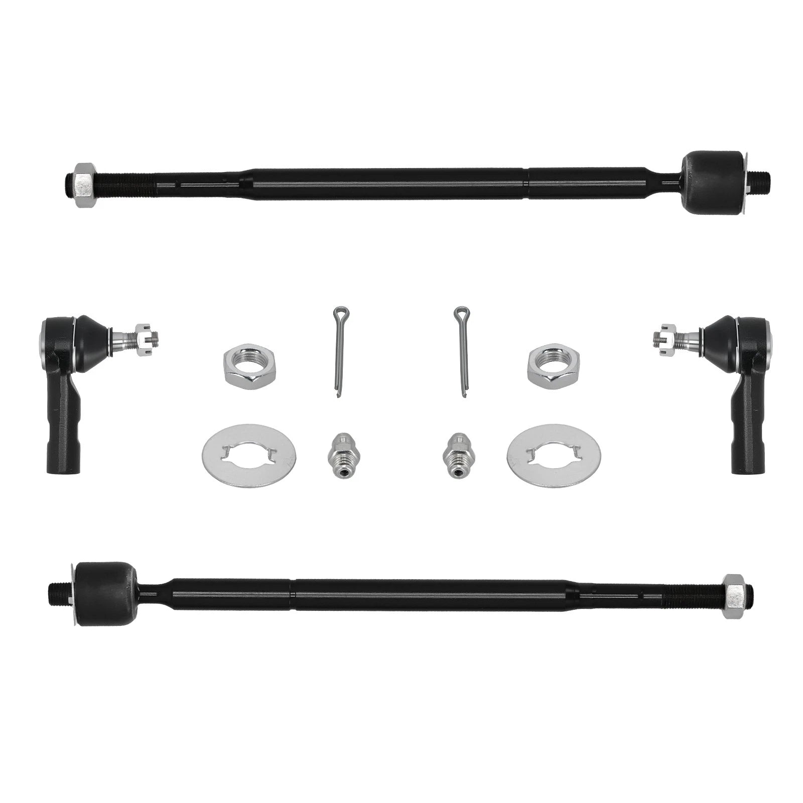 Front Inner Outer Steering Tie Rod for FWD Toyota Matrix Pontiac Vibe 2003-2008
