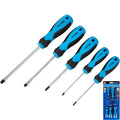Bluespot 5pc Soft Grip Magnetic Precision Phillips Slotted Screwdriver Set by BlueSpot
