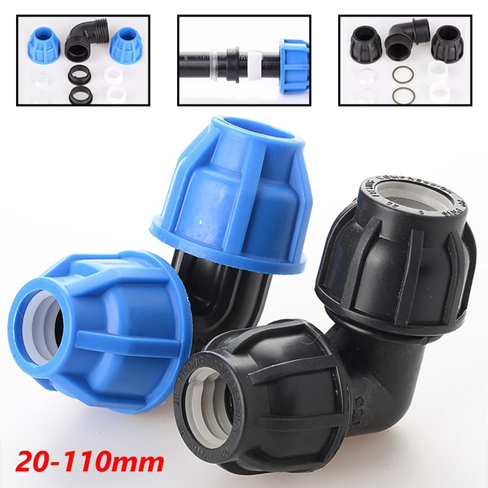 MDPE Compression Fitting 90° Elbow 20-110mm