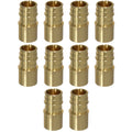 XFITTING 1" Pex A x 1" Male Sweat Adapter 10 Pack