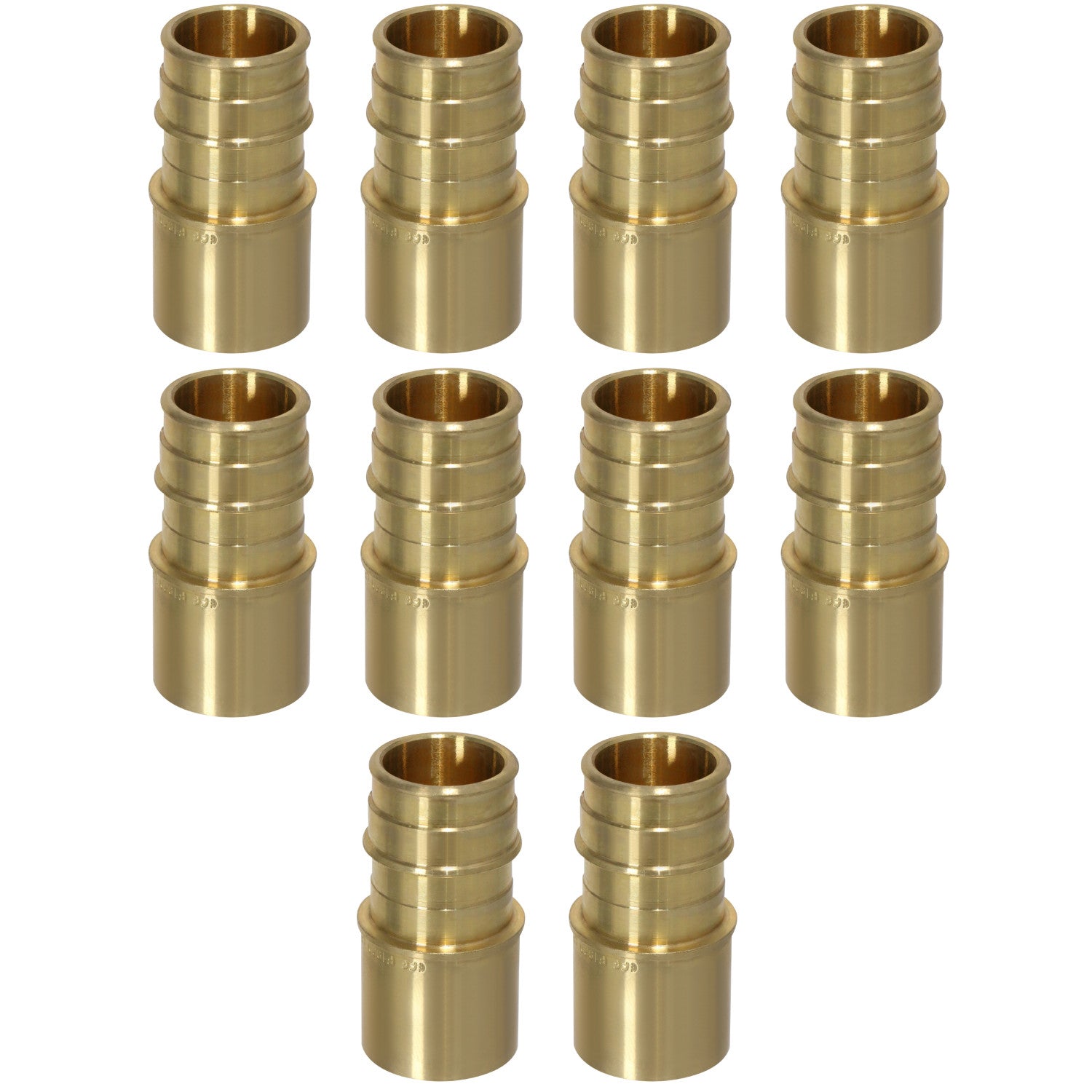 XFITTING 1" Pex A x 1" Male Sweat Adapter 10 Pack