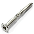 A2 Stainless Steel Wood Screws 4.0 x 40mm (8g x 1.5") Pozi Countersunk CSK