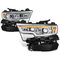 Fit 19-24 Ram 1500 Chrome Amber Projector Full Led | Built Supply Co