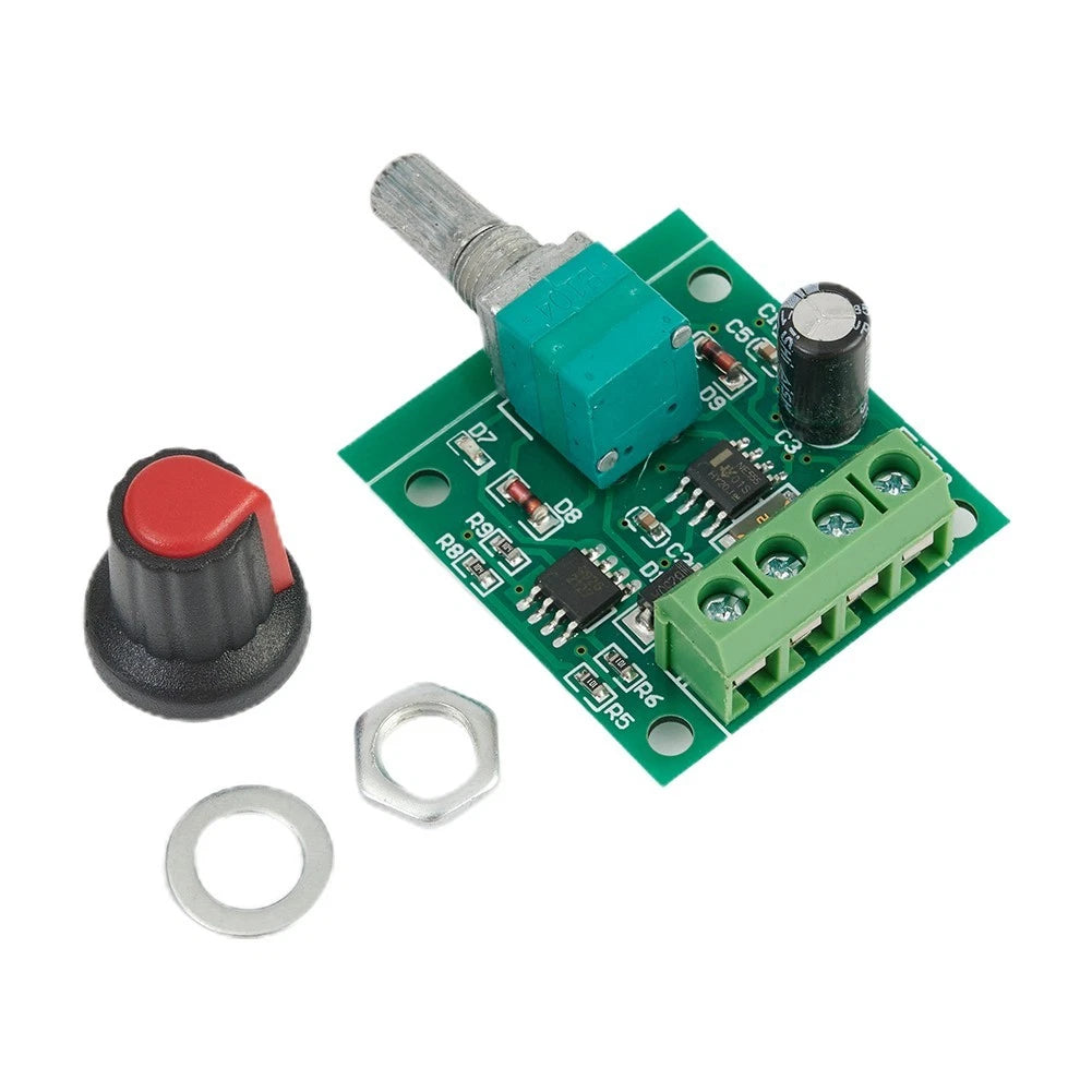 Au Dc Motor 1.8V 3V 5V 6V 12V-pwm Controller Potentiometer Knob Switch