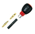 Vessel Stubby Multi Bit Driver 1/4" Hex Phillips & Flat