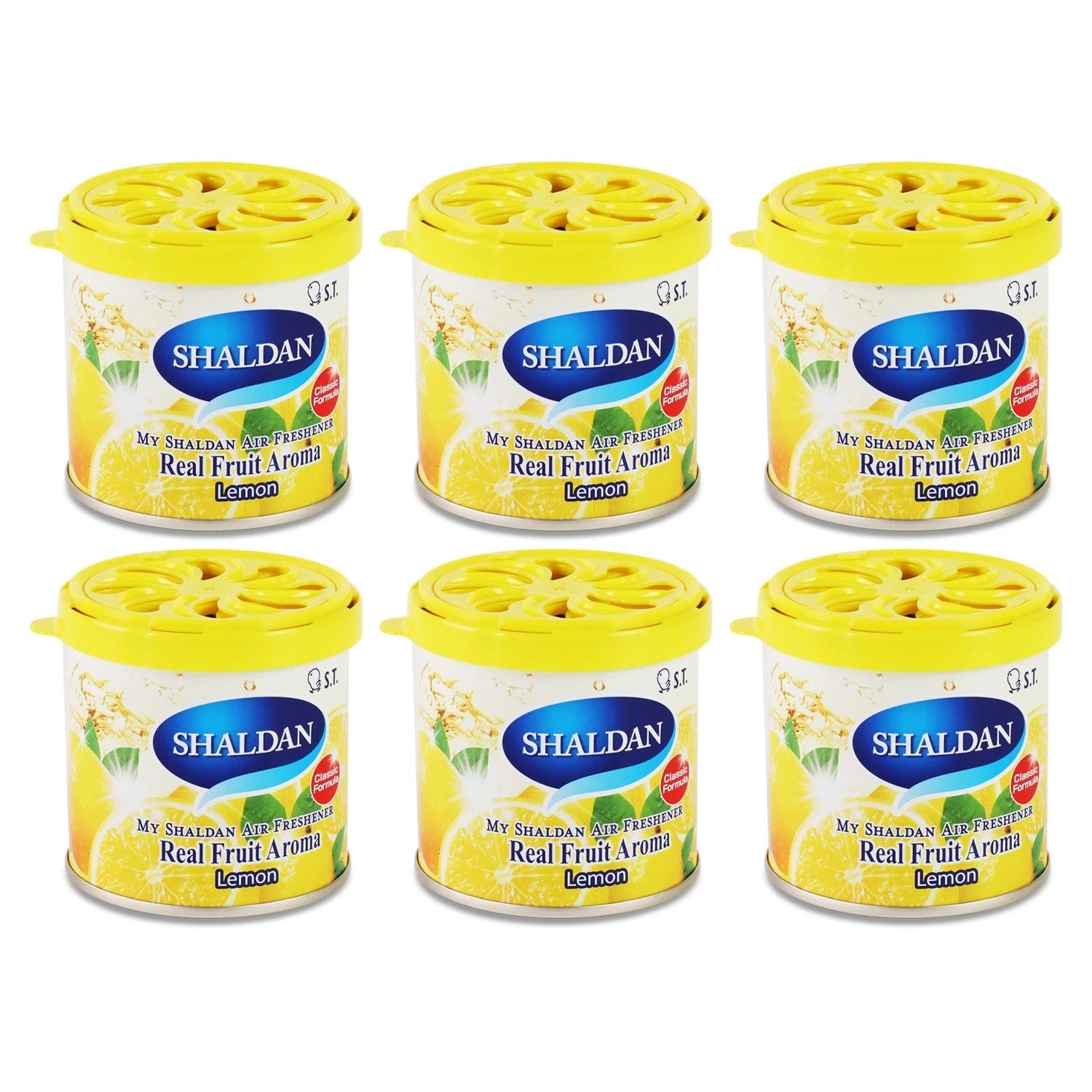 My Shaldan 80g Steel Can Lemon Abs Plastic Gel Can Long Last Air