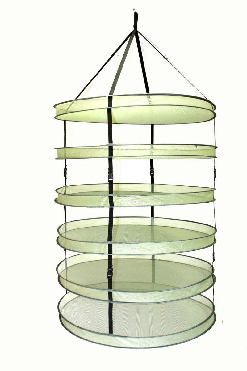 Horticulture Grow 36" X 6 Layer Clip On Collapsible Mesh Hydroponic