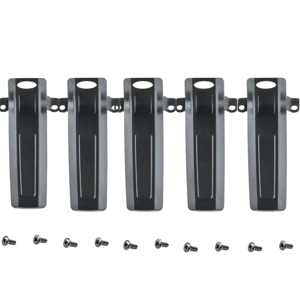 Black Waist Belt Clip For Baofeng Uv-82 8W Uv-8d Gt-5tp Walkie Talkie