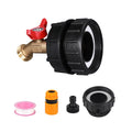 Good Quality Brass Ibc Tote Adapter Valve 3 Sizes Connectors For