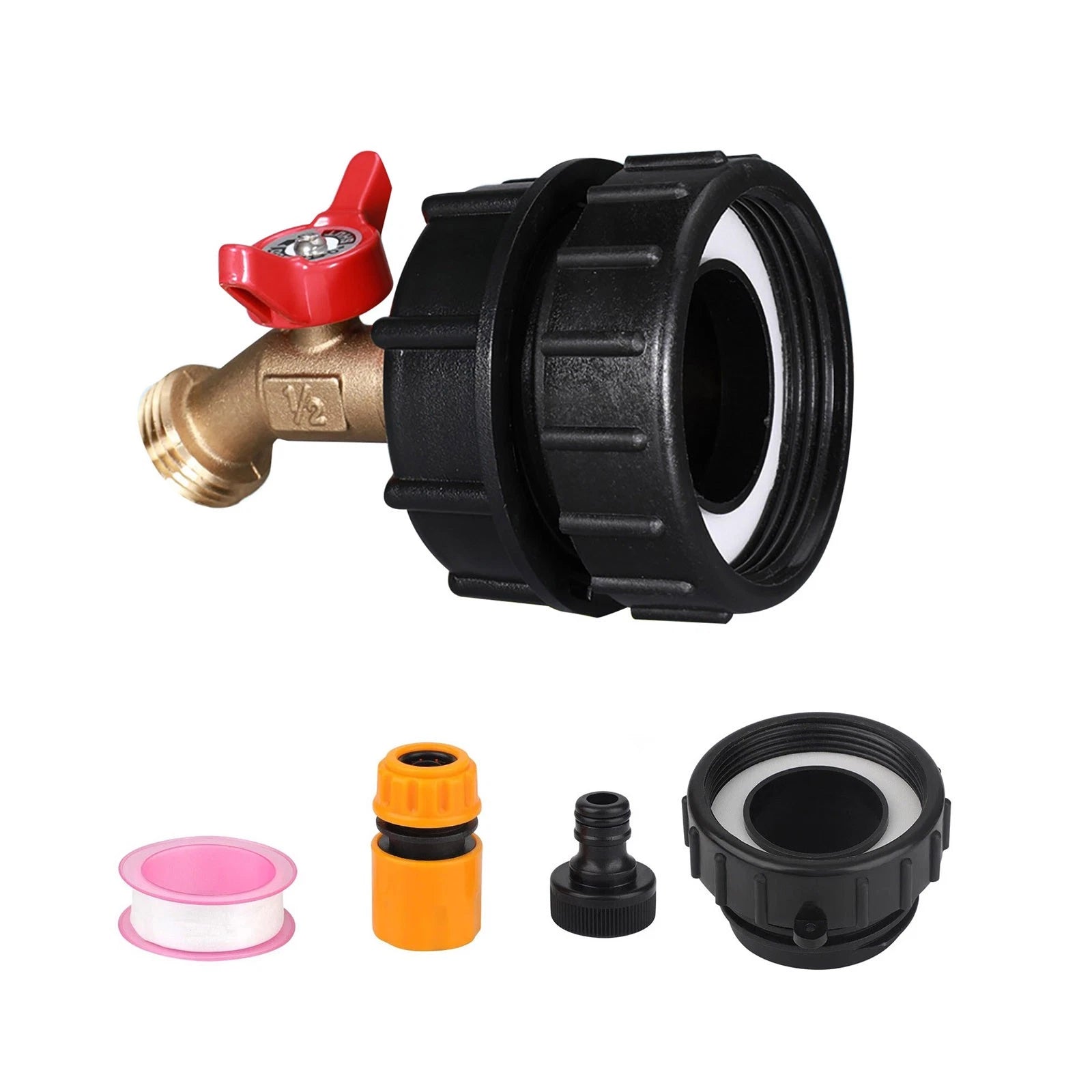 Good Quality Brass Ibc Tote Adapter Valve 3 Sizes Connectors For
