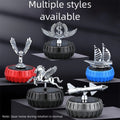 Solar Pegasus Car Air Freshener Rotating With Fragrance For For Eagle