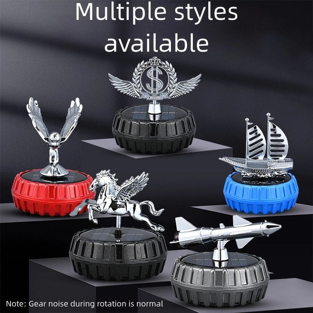 Solar Pegasus Car Air Freshener Rotating With Fragrance For For Eagle