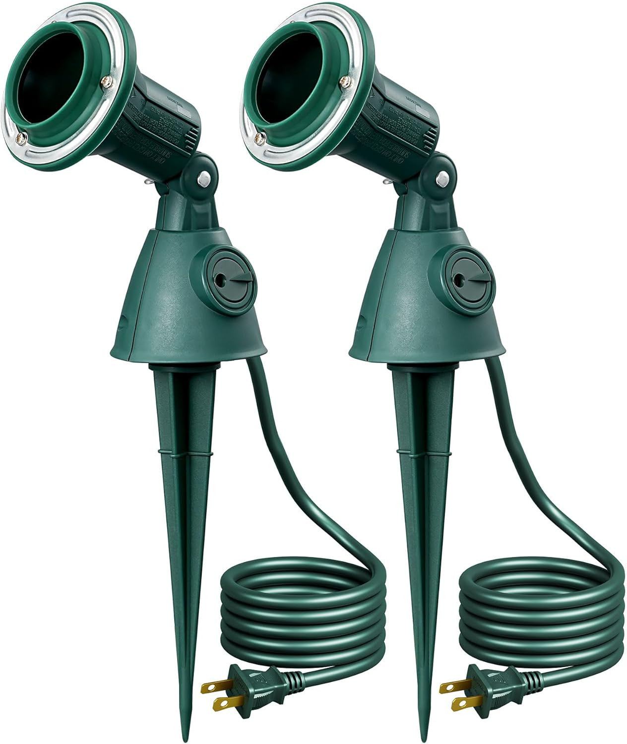 Dusk to Dawn 120V Outdoor Spotlight, Waterproof Led Outdoor Flood