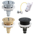 38mm Dual Button Flush Valve For Toilet Tank Abs Chrome Plated