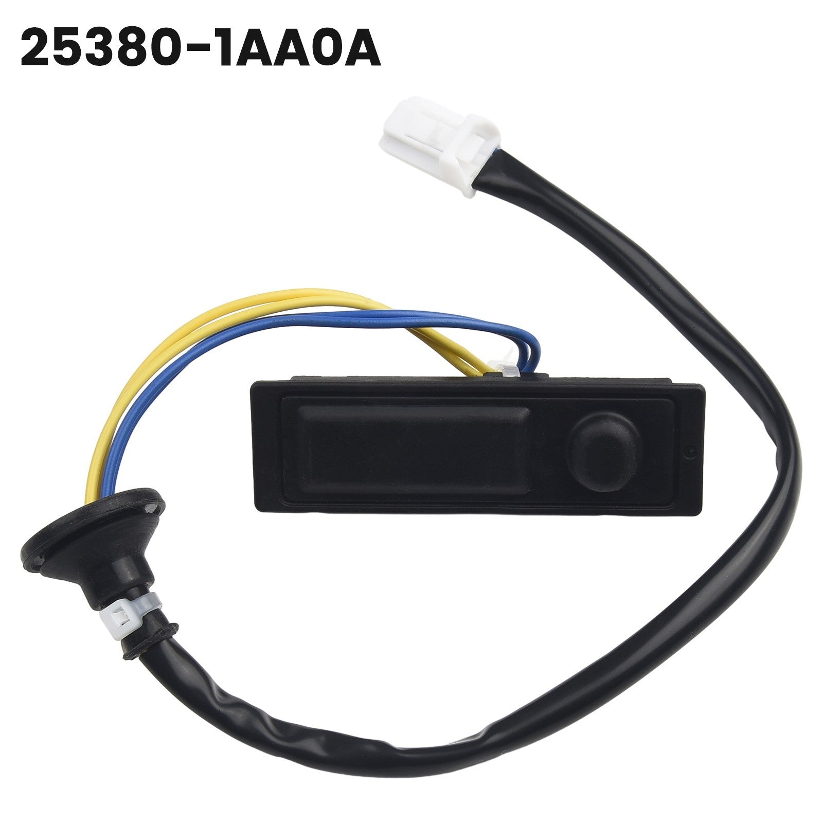 Tailgate Trunk Opener Release Switch - Black Replacement
