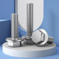 DIN 6921 Flanged Hex Head Screws M5-M10
