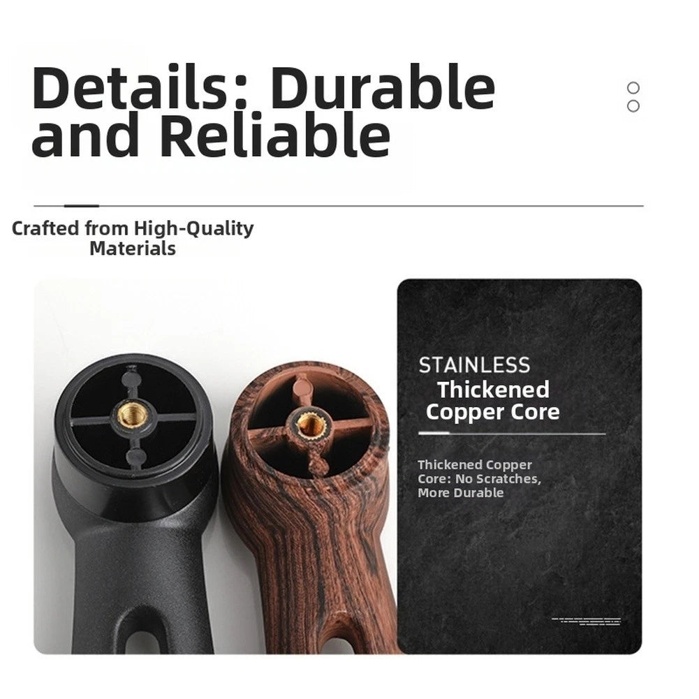 Wood Heat Resistant Pot Lid Handle Replacement Knob Standable Design