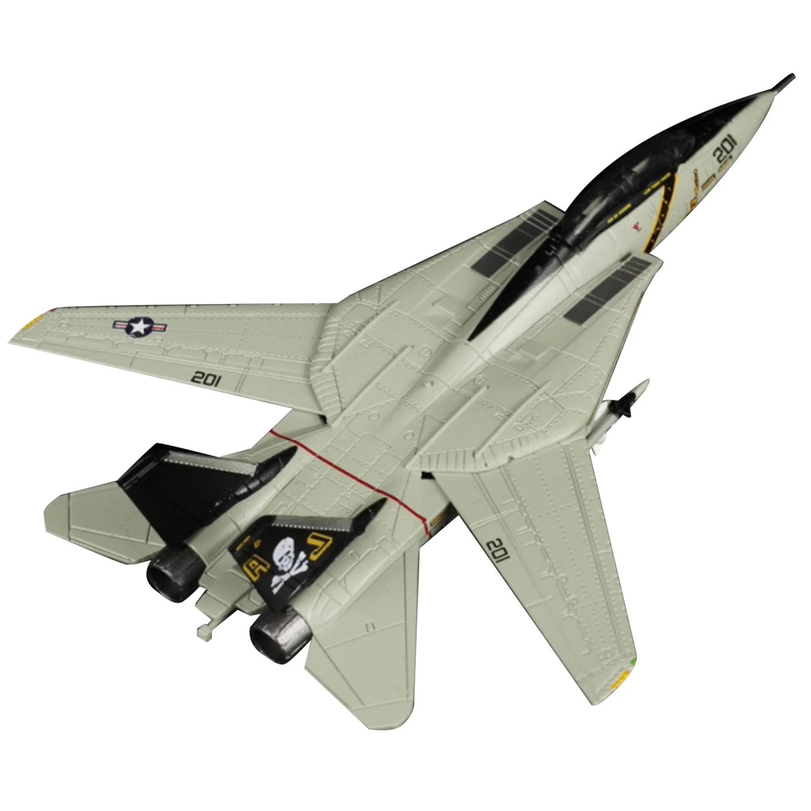 13cm Diecast Alloy 1/144 Scale Us Navy F-14 Tomcat Fighter Model Craft