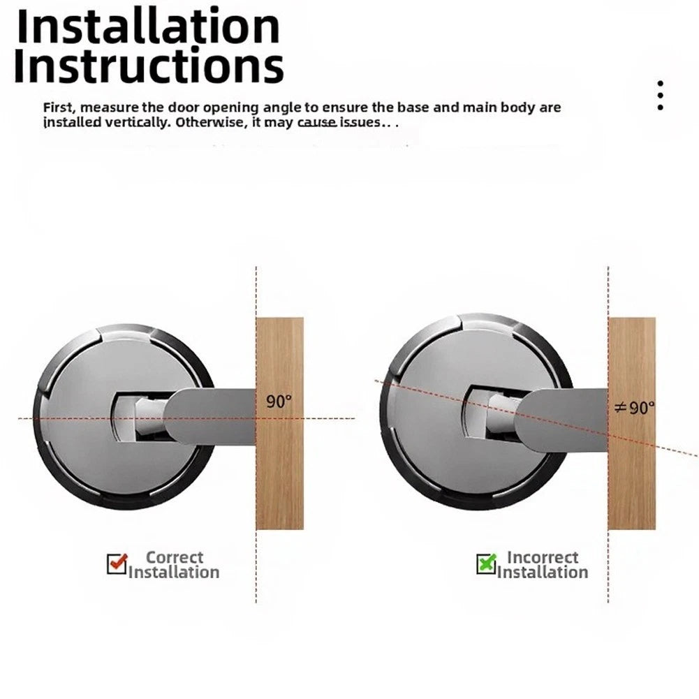 Metal Height Adjustable Door Stopper Windproof For Bedroom Living Room