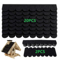 Non Woven Fabric Roof Shingles For Diy Bird House Roofing Applications