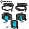 DuraTech Extension Cord Outdoor 16/3 SJTW 13 Amps 50