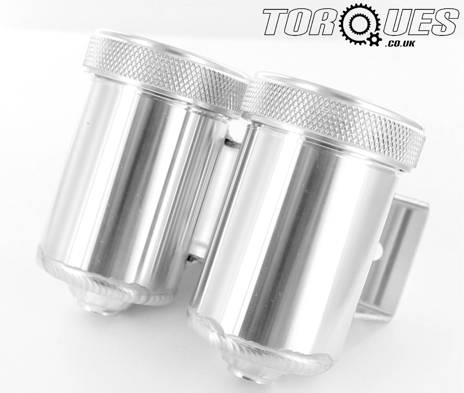 An -4 (4an 7/16"x20) Female Double Aluminium Brake / Clutch Fluid