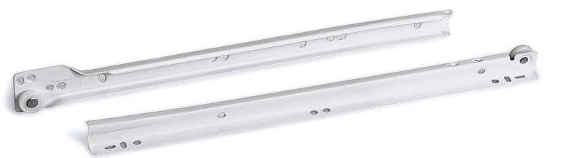 Rok 18" With 3/4 Extension Self Closing Euro Roller Slide 55 Lbs