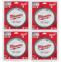 Milwaukee 7-1/4" Aluminum Metal Cutting Circular Saw Blades