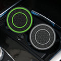 2x Car Interior Parts Cup Holder Mats Anti-Slip Insert Coaster Pads