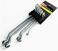Great Neck Chrome Polished Deep Offset Wrench Set