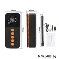 Portable Tire Inflator On-the-go Use Auto Shut-off Feature Compact