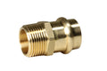 XFITTING 3/4" Press Male Adapter Lead Free Brass