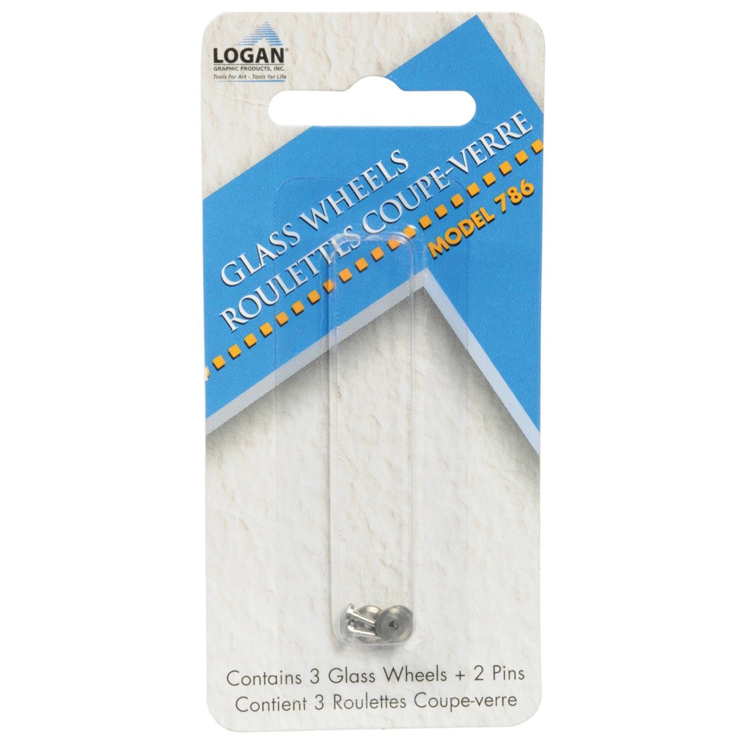 Logan 786 Spare Glass Wheels For 704-1 (3 Pack)