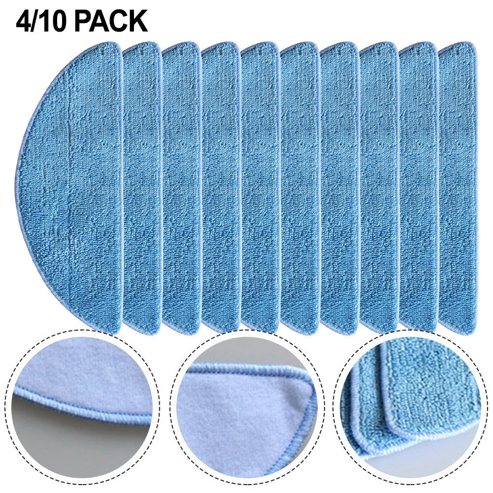 Washable Mop Pads Replacement Cloths Easy Installation Sturdy