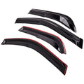 4x Smoke Tinted Acrylic Window Visor Rain Guard Vent for Toyota Corolla 2009-13