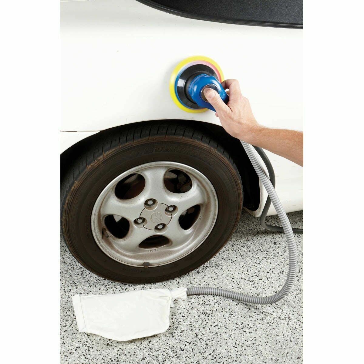 5" Orbital Palm Air Sander 10,000 RPM