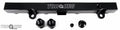 Torques 8an An8 Black Billet Aluminium 3 Port Fuel Rail for Honda K20a