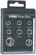 Felo 9pc 1/4" Drive Metric Socket Set