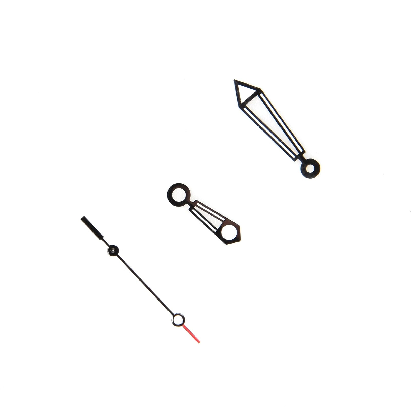 Black Watch Hands Hour Minute Second Needle Hands For Eta 2824-2