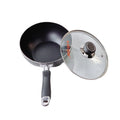 Nonstick Coating Deep Frying Pan Saute Pan With Lid,8" Fry Pan,